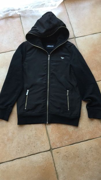 Veste Liberto noire en 12 ans