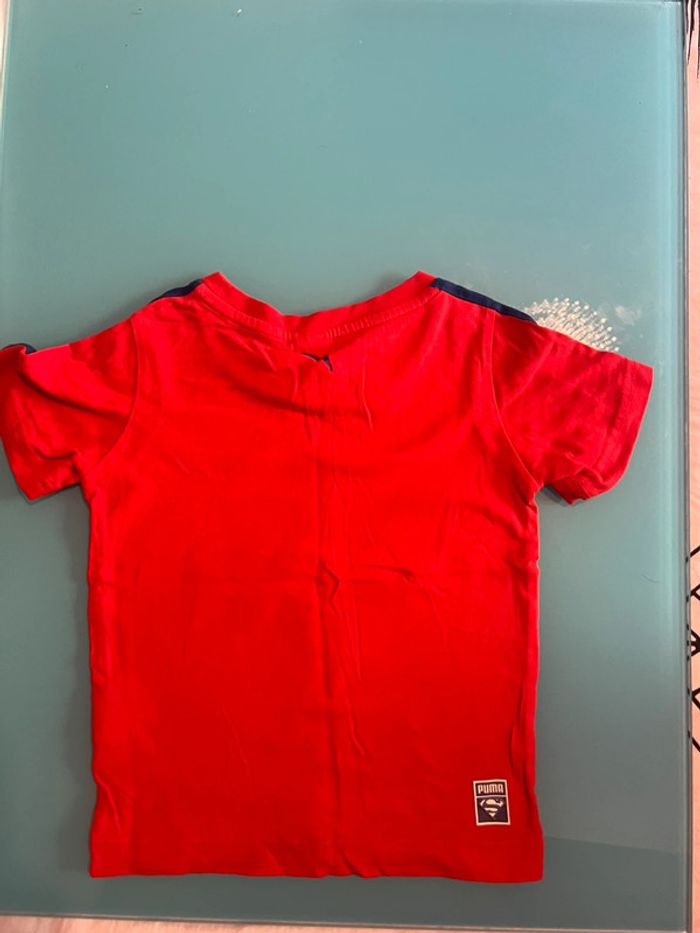 T shirt superman puma rouge - photo numéro 4