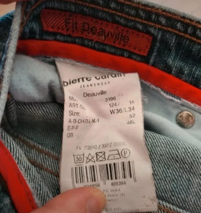Jeans homme Pierre Cardin 46 - photo numéro 6