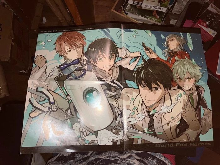 Poster Double Face Tiger & Bunny / World End Heroes - photo numéro 2