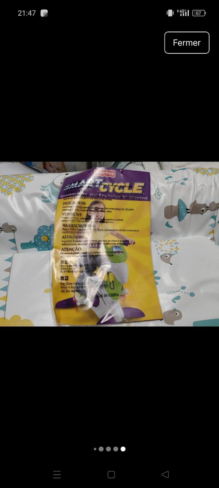 Console Smart Cycle de Fisher Price neuf - photo numéro 6