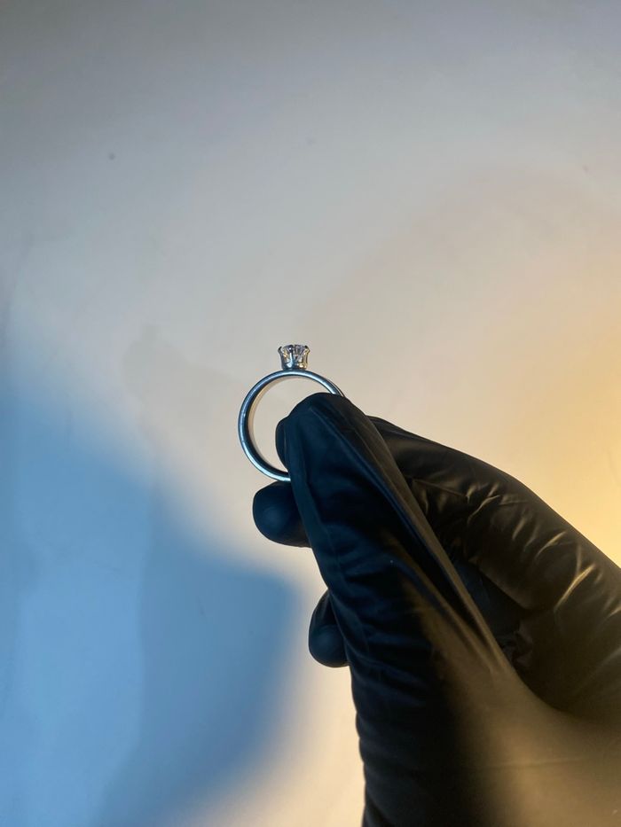 Bague avec diamant - photo numéro 3