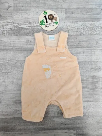 Petite combinaison Disney Winnie jaune pâle mixte - Taille 1 mois