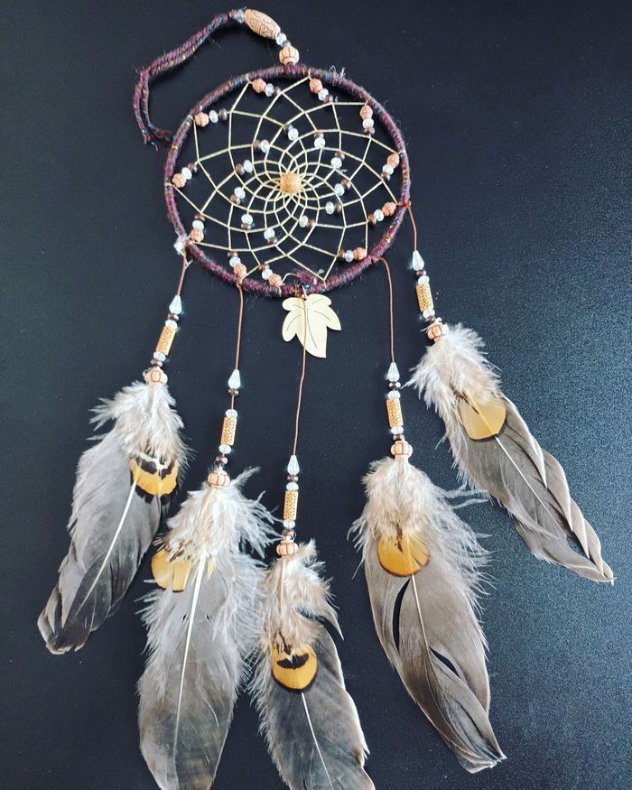 Attrape rêve fait main - photo numéro 4