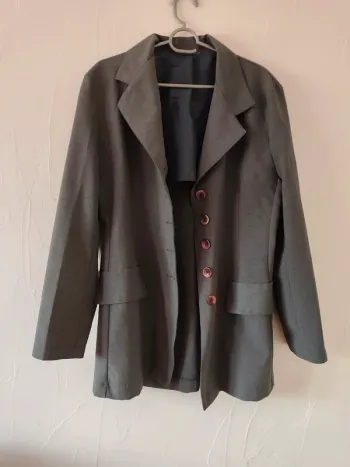 Sublime veste grise / blazer gris vintage taille 38 ou M