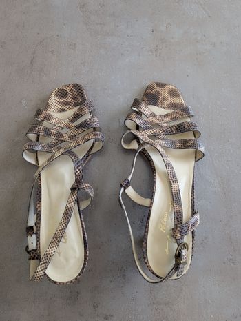 Sandale Talons Lézard 