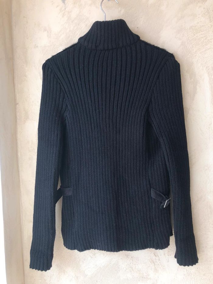 Veste gilet noir multimatieres Tengxu L/XL - photo numéro 4