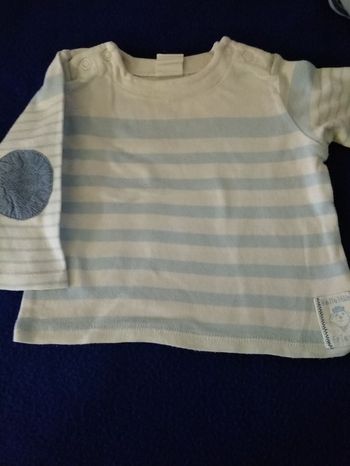 T-shirt manches longues bébé garçon 3 mois