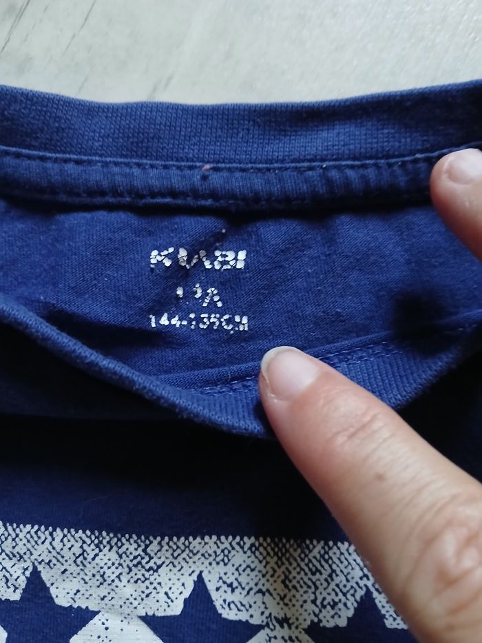 Tee-shirt 12 ans kiabi - photo numéro 3