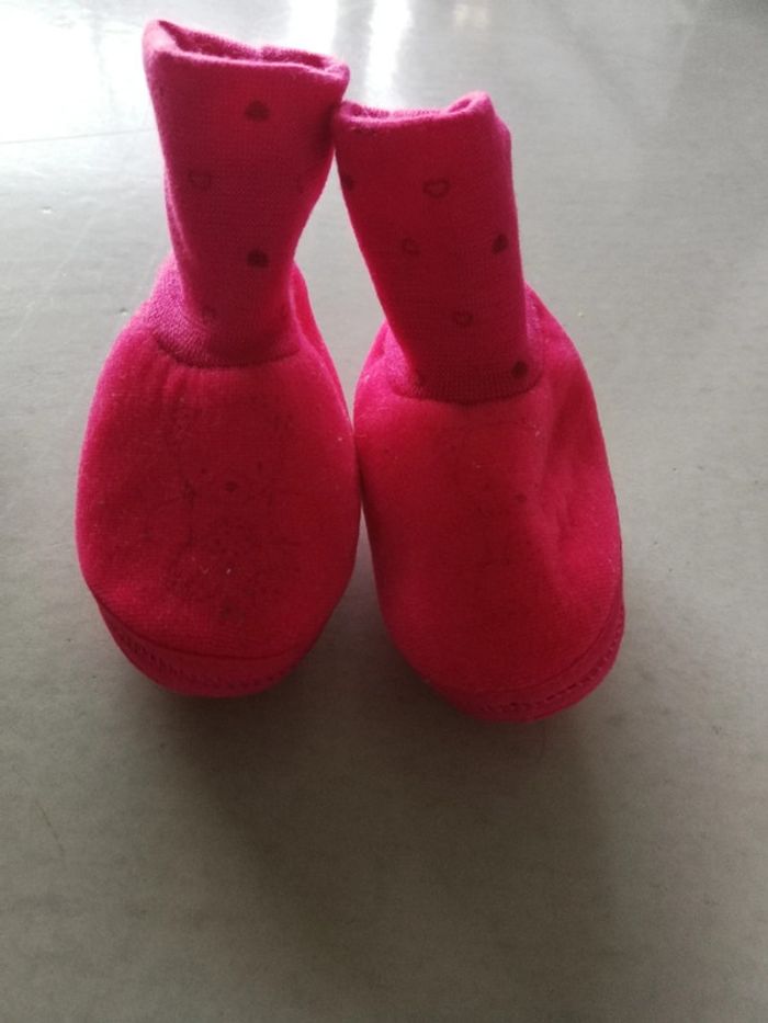 Lot de 4 chaussons naissance - photo numéro 2