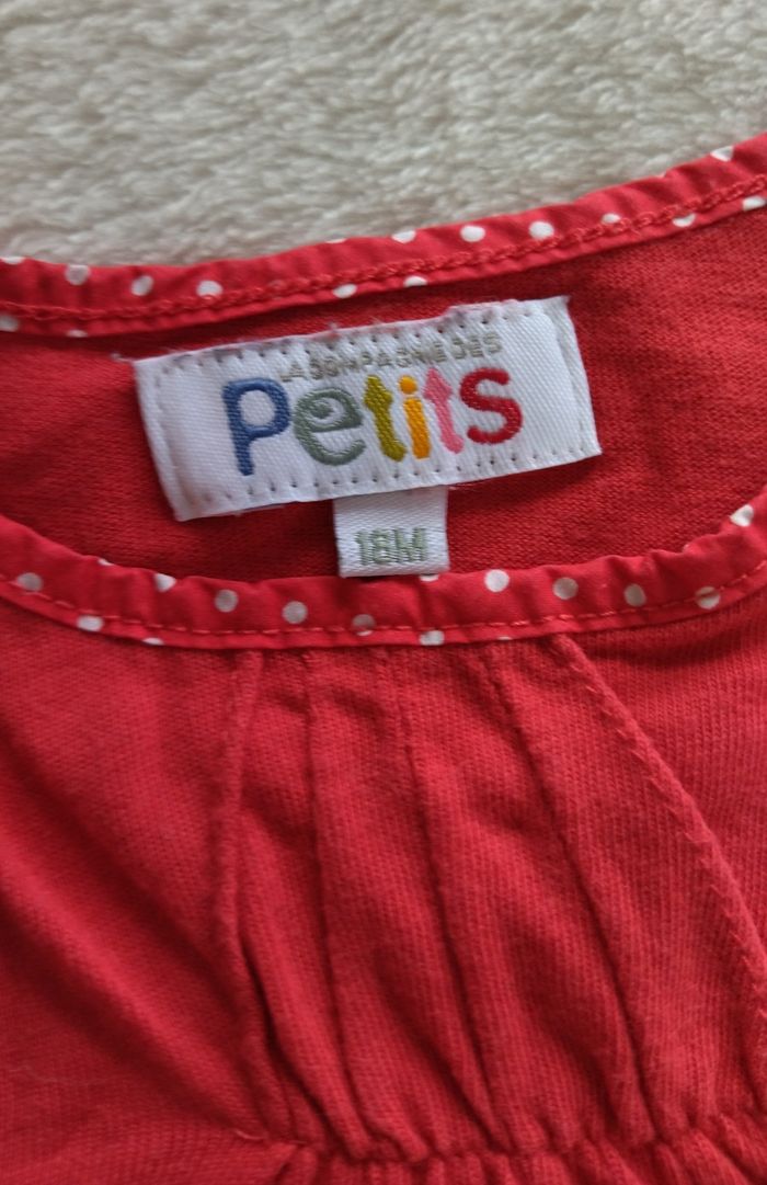 Sweat à manches longues rouge LA COMPAGNIE DES PETITS, Taille 18 mois - photo numéro 3