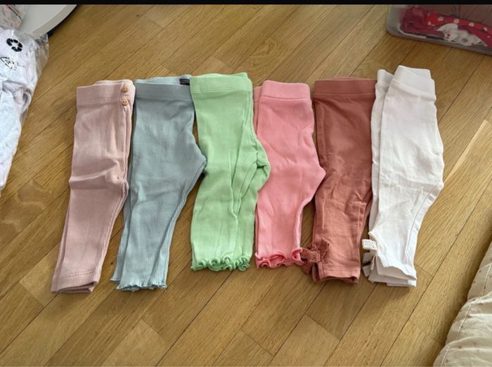 Lot de 6 leggings