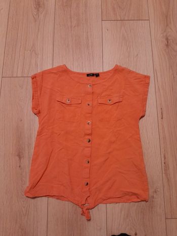 T-shirt chemise rose