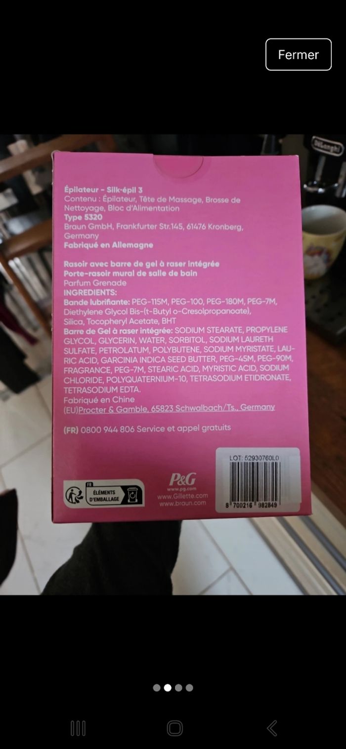 Epilateur gillette venus skil epil 3 - photo numéro 2