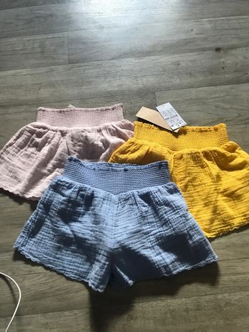 Lot short 2 ans kiabi