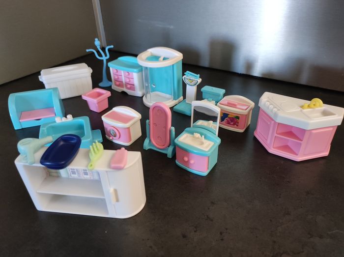 Accessoires salle de bain pour poupée - photo numéro 2