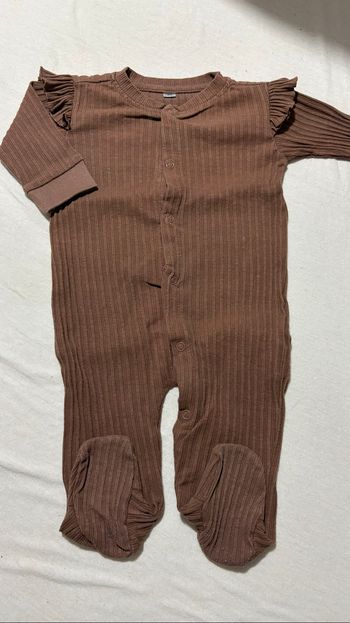 🐻 Pyjama complet marron – Zeeman – 62
