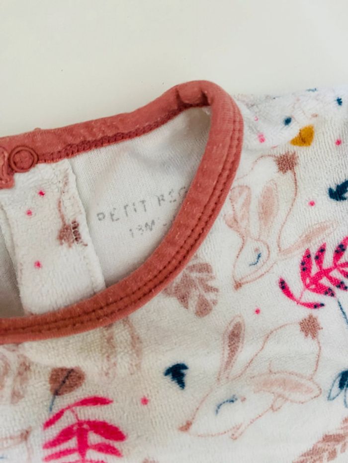Lot de 7 pyjamas en velours 18 mois - photo numéro 12