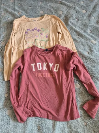 Lot de 2 Tee-shirt 10 ans