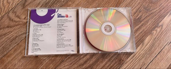 💿 CD - Compilation "Ces années-là " Hits 1984 (N°20) - photo numéro 3