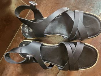 Sandales Semelles compensées pointure 40 neuves