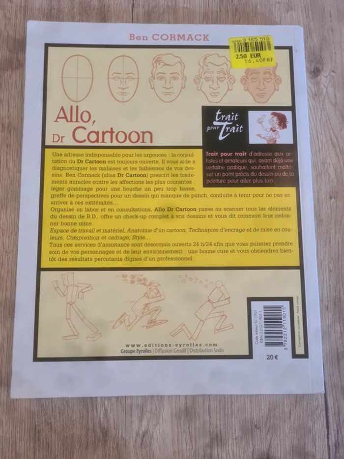 Allo Dr Cartoon la trousse de secours du parfait dessinateur de bd - photo numéro 2