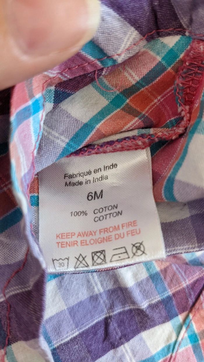 Robe Hello Kitty en coton 6 Mois - photo numéro 4