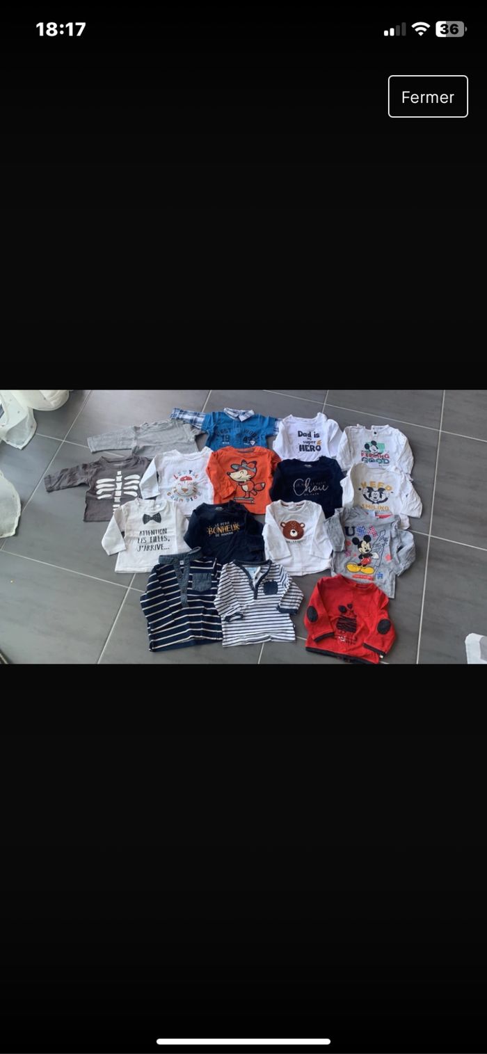 Lots sous pull