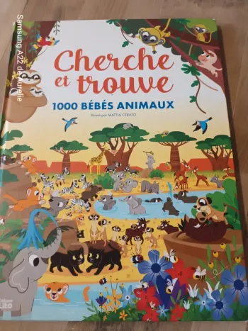 Grand Cherche et trouve bebes animaux
