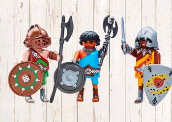 Playmobil 6590 3 gladiateurs