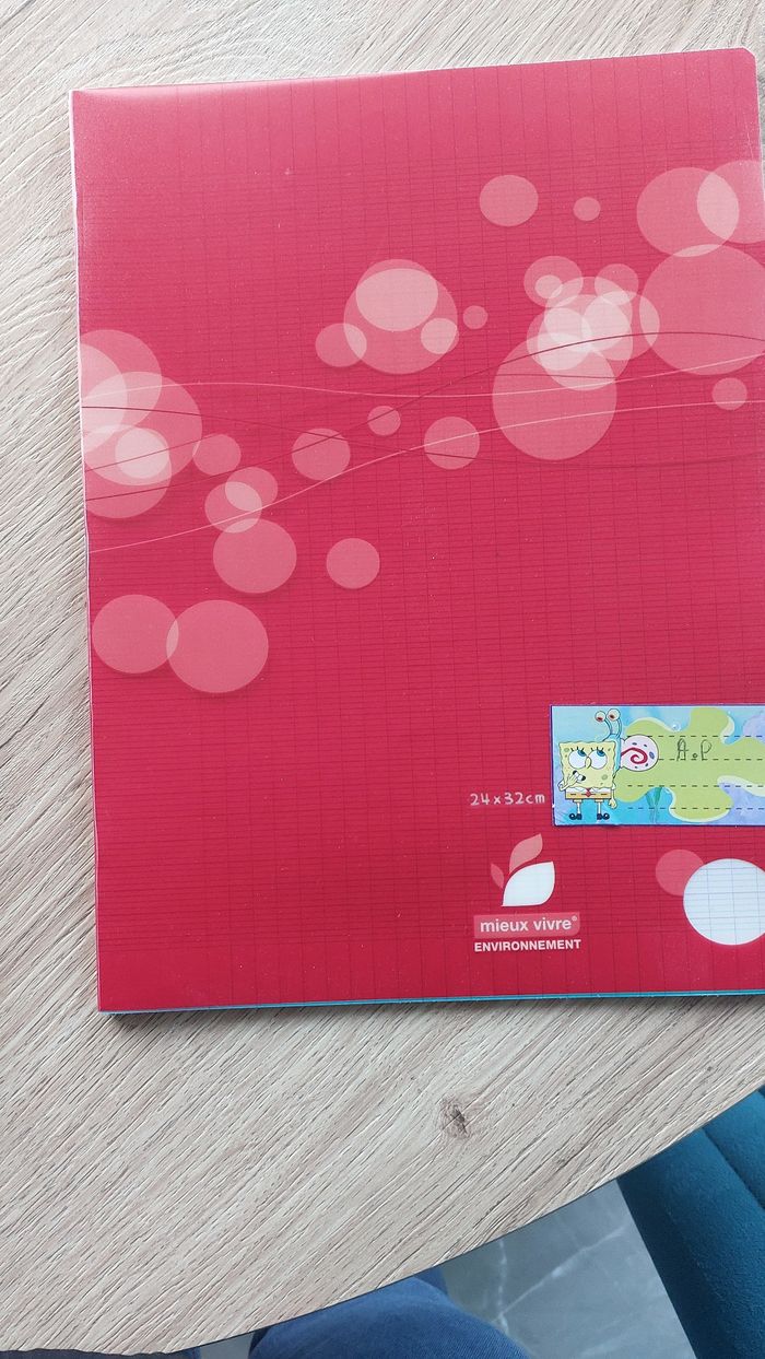 Cahier 24x32 lot de 5 - photo numéro 10