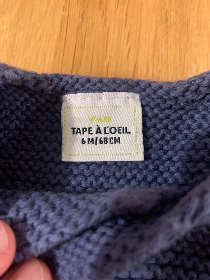 Gilet Tape à l’œil 6 mois - 68 cm - photo numéro 4
