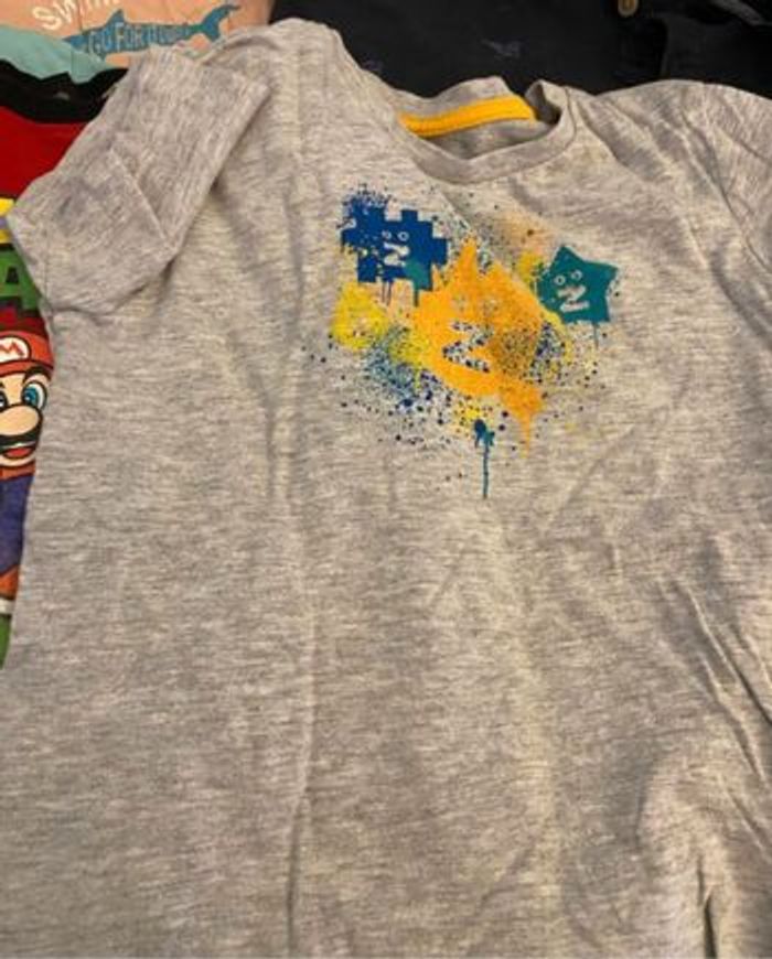 Lot tee shirt 8 ans - photo numéro 4