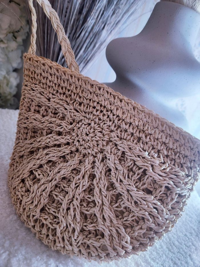 Sac à main paille neuf - photo numéro 2