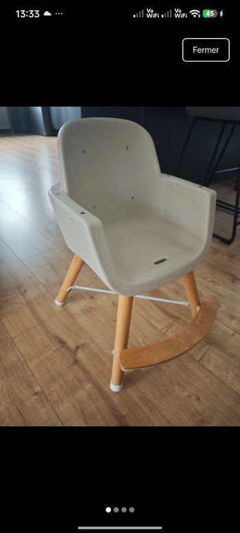 Chaise haute 3 en 1