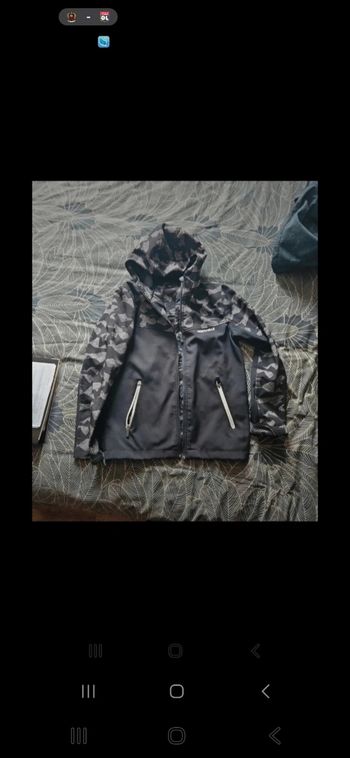 Blouson garçon demie saison deperlant 14 ans