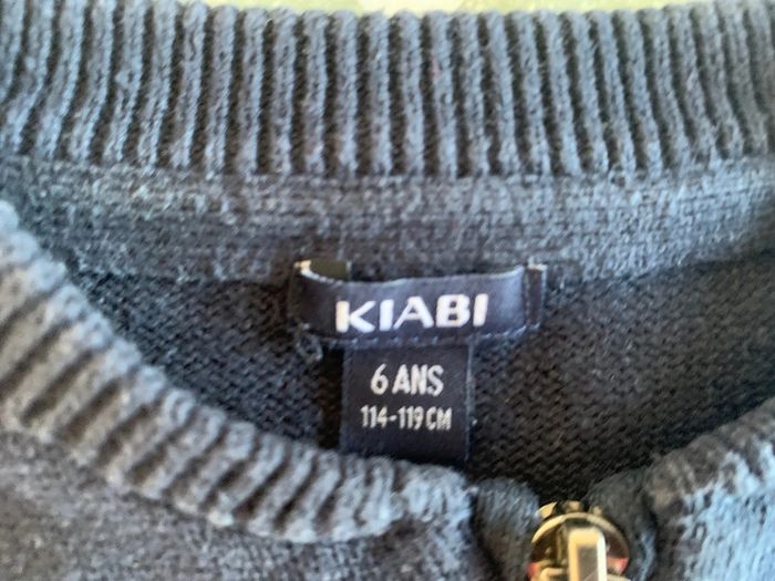 Veste zipée Kiabi 6 ans - photo numéro 2