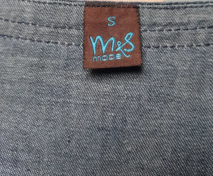 Robe en jean bleu m&S mode - photo numéro 5