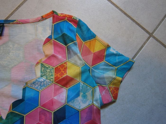 Tee-shirt MC multicolore SHEILAY Taille L/40 - photo numéro 6