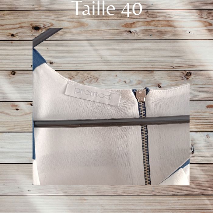 Robe rayée pour occasion - photo numéro 2