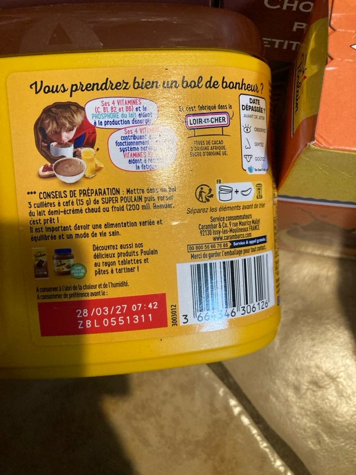 Lot chocolat en poudre - photo numéro 4