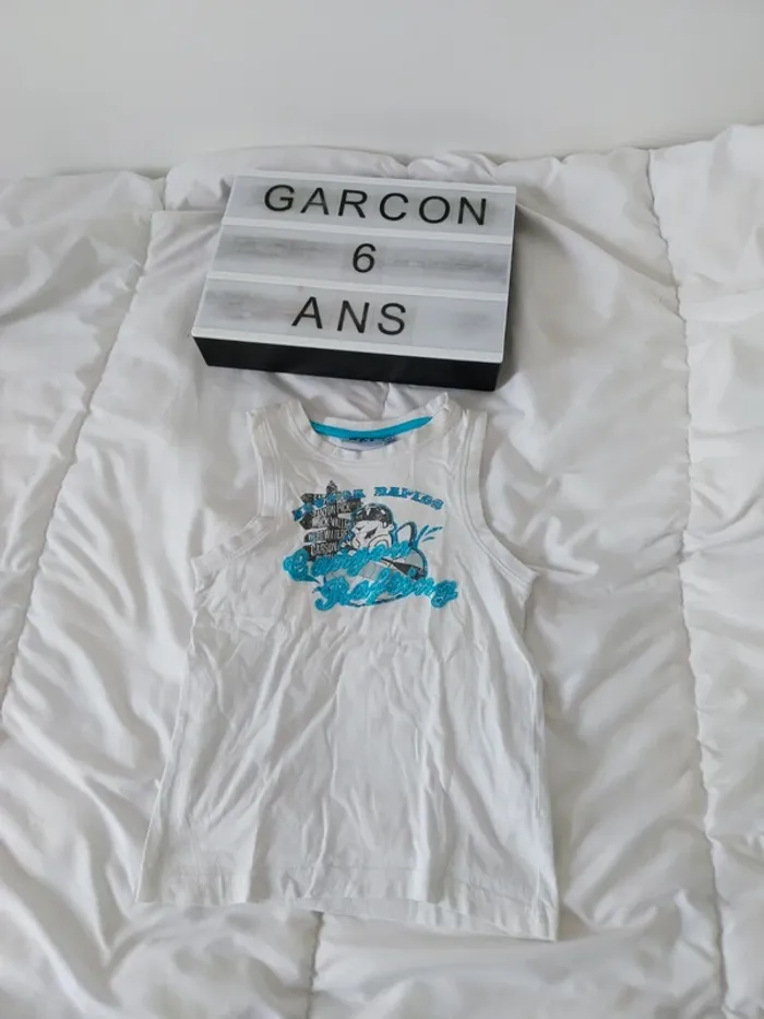 Débardeur garçon 6 ans NKY