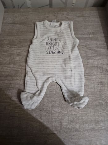 Pyjama bébé sans manches