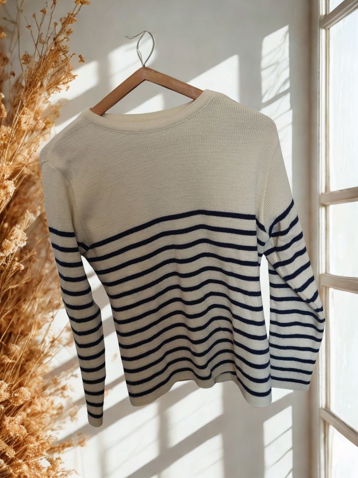 Pull marinière classique – Look chic & intemporel