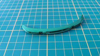 Baguette pare-chocs avant pièce miniature Bburago Burago Porsche 356B 1961 1/18 1/18e 1/18ème #B99