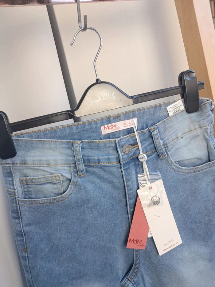 Md'M jean taille haute neuf T.36 - photo numéro 2