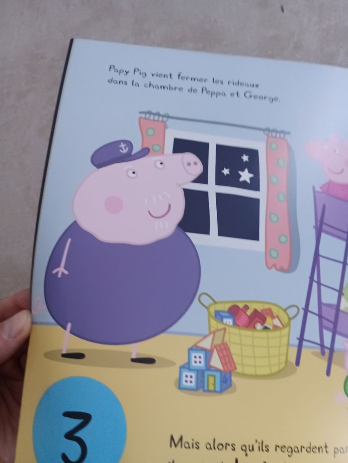 Grand livre Peppa pig bonne nuit Peppa - photo numéro 5