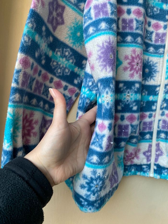 Veste polaire à motifs vintage Alfred dunner S - photo numéro 4