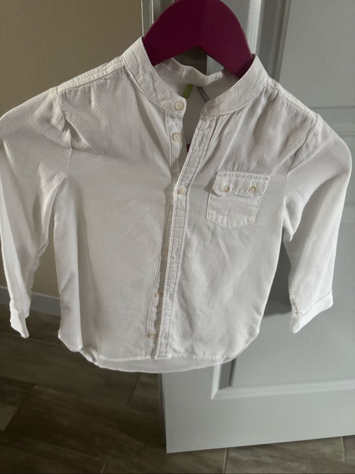 Chemise garçon manches longues orchestra 5 ans