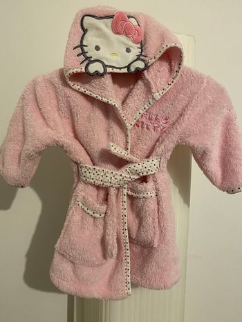 Peignoir Hello Kitty rose